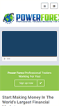 Mobile Screenshot of powerforex.com